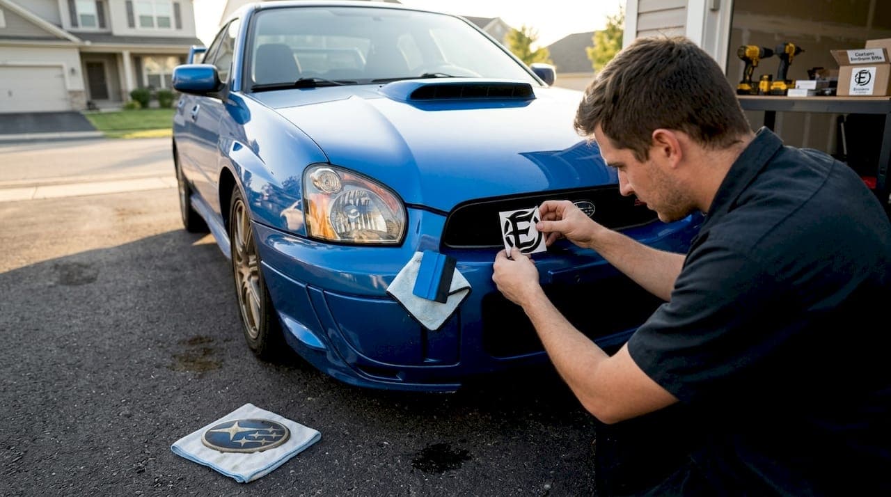 Why change factory emblems: personalize and protect your ride