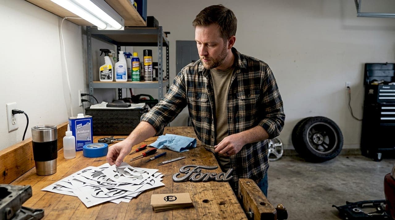 Customizing Ford emblems: step-by-step tutorial