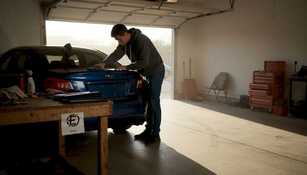 Vinyl emblem overlay guide: personalize your Subaru or Ford