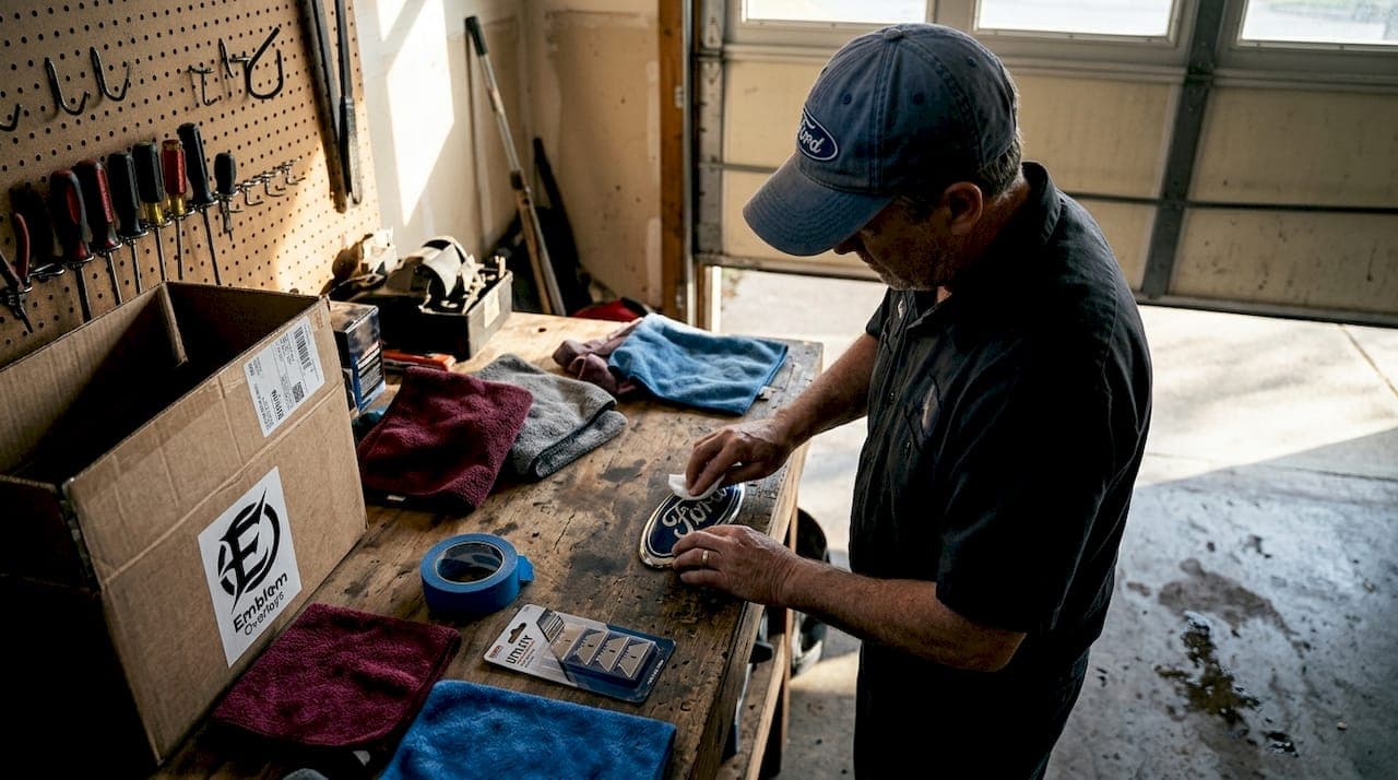 Achieve a custom look: Ford badge overlay tutorial