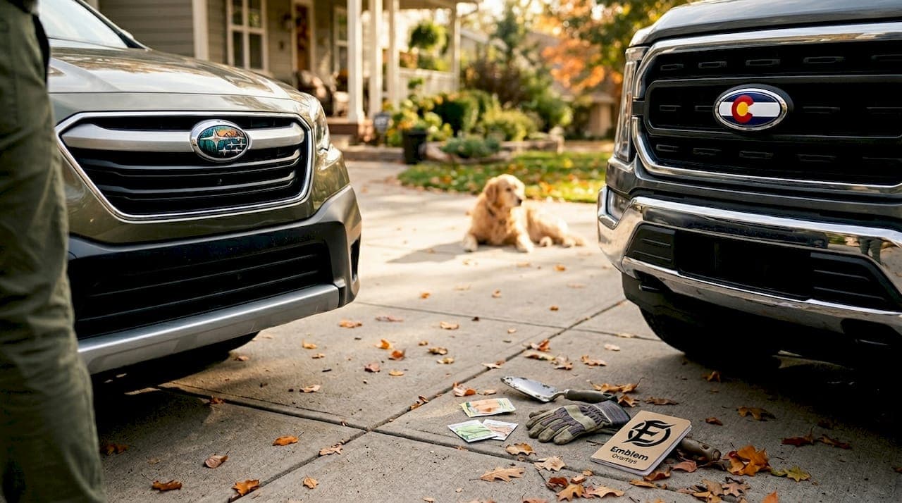 Custom overlay inspiration: unique ideas for Subaru and Ford emblems