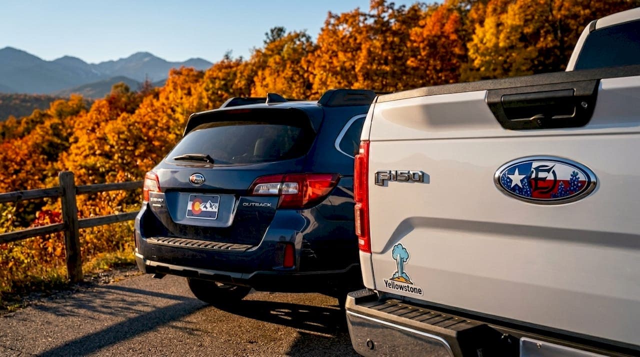 The significance of state themed overlays for Subaru and Ford owners